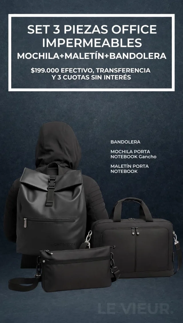 Carteras, bolsos, bandoleras, Mochilas.